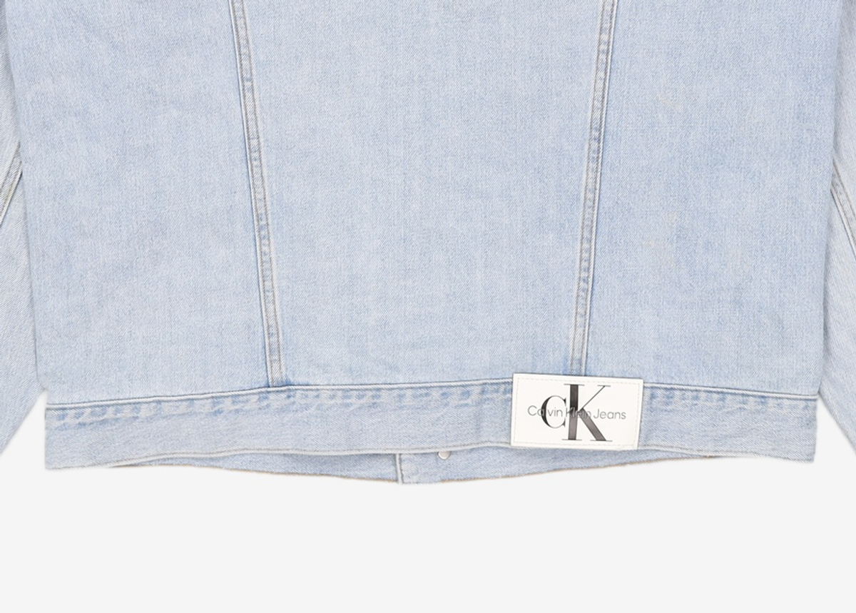 캘빈클라인 진(CALVIN KLEIN JEANS) 데님/트러커 재킷 L