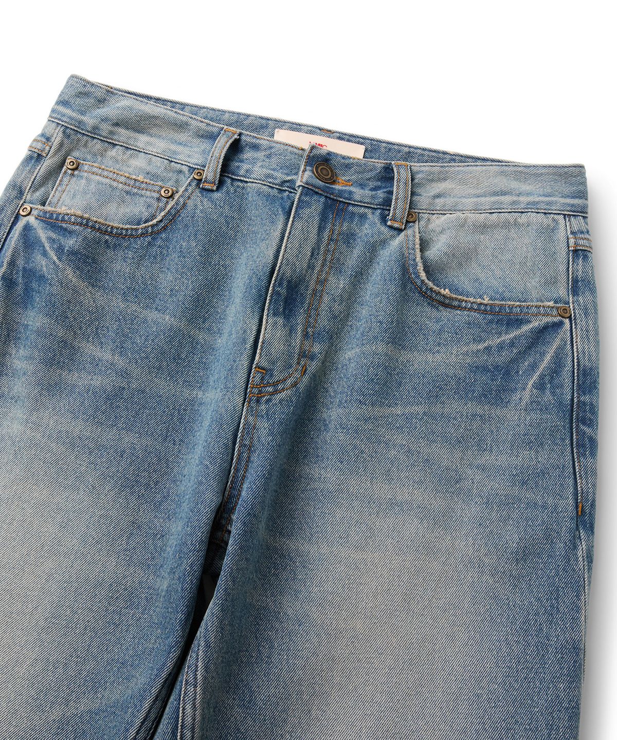 엠엠아이씨(MMIC) BIAS SHIFT JEANS (M.BLUE)