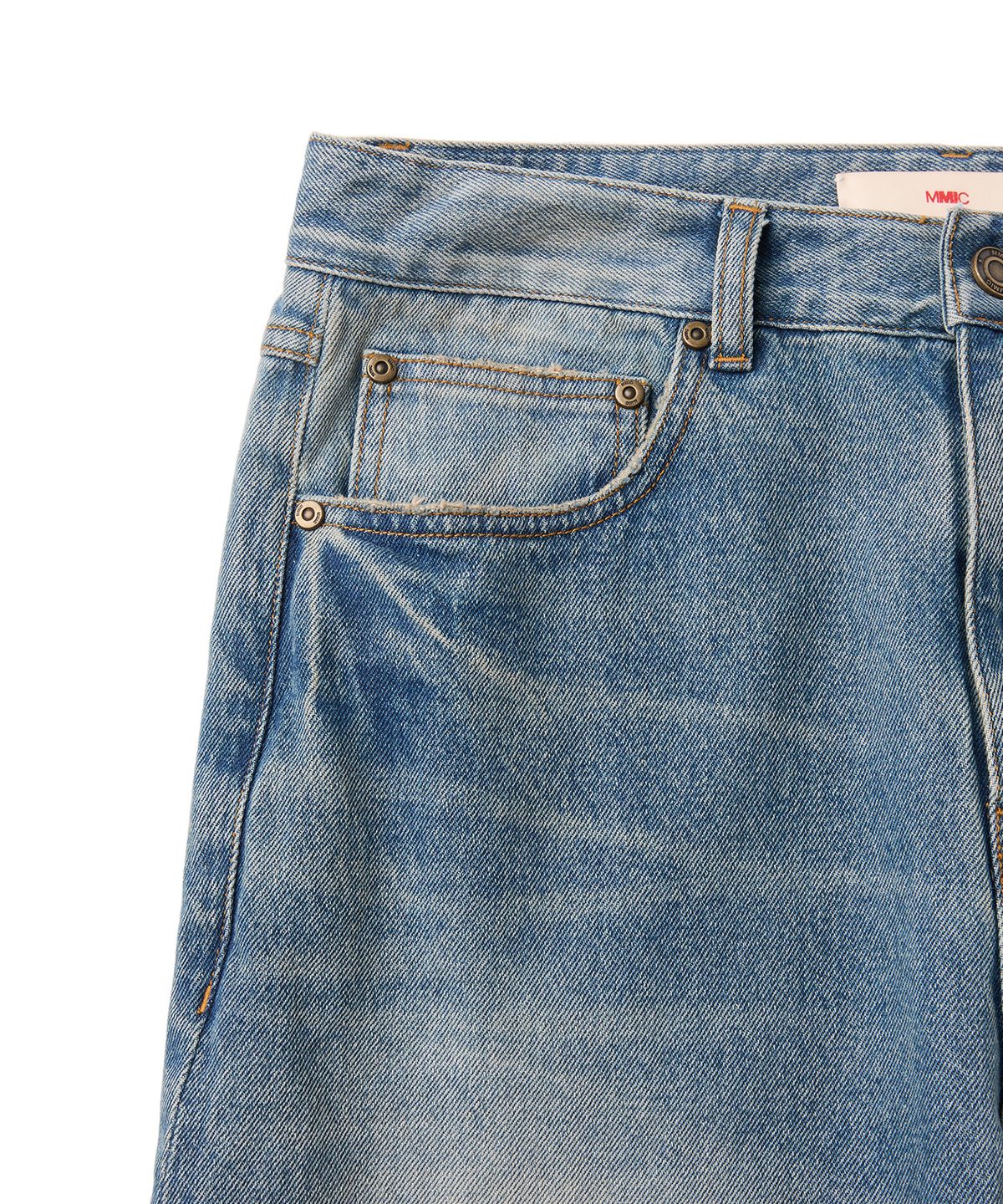 엠엠아이씨(MMIC) BIAS SHIFT JEANS (M.BLUE)