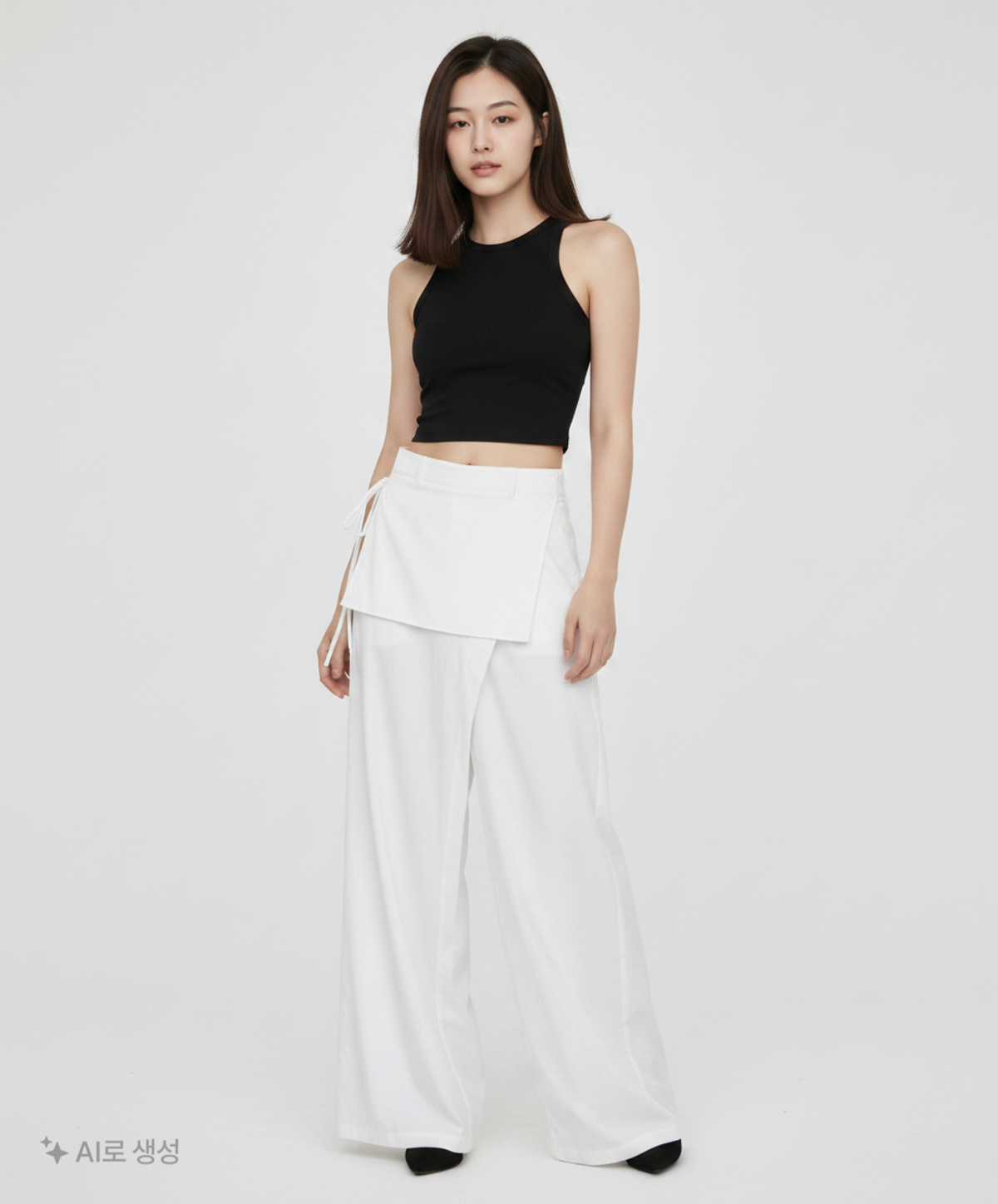미쏘(MIXXO) 코튼 팬츠 26