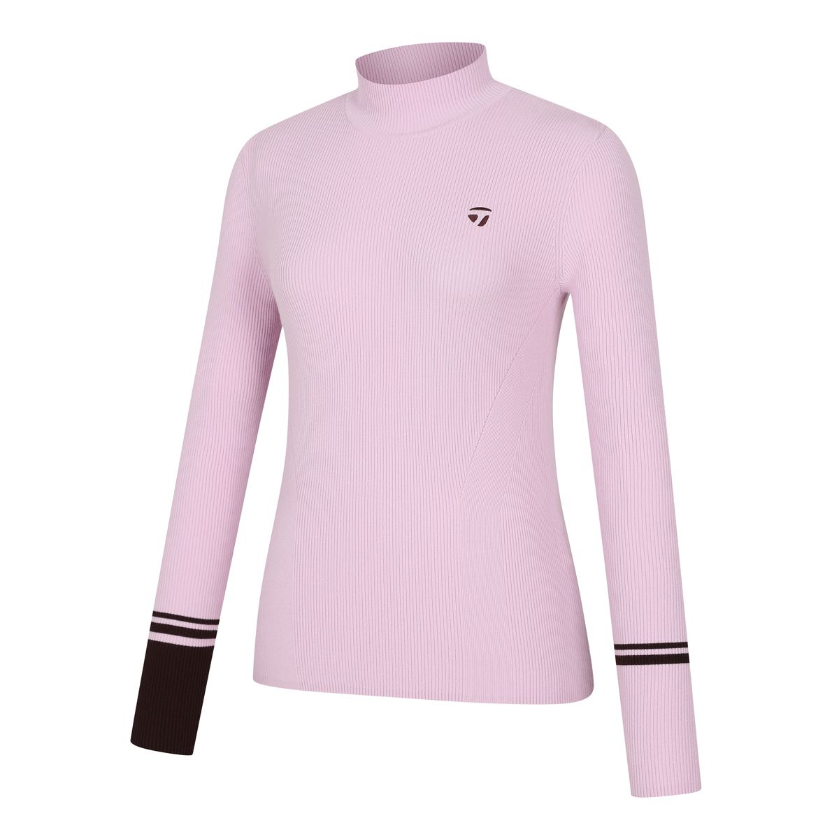 테일러메이드 어패럴(TAYLORMADE APPAREL) 26FW 여성 골지 하이넥 풀오버 니트 TS6-77HG22-403