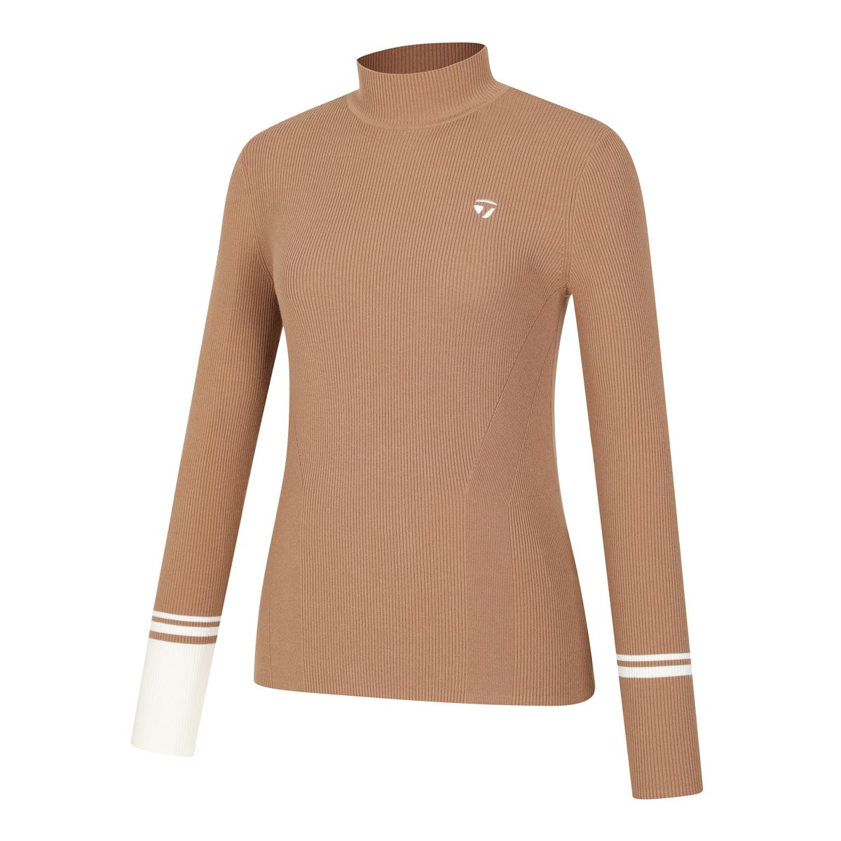 테일러메이드 어패럴(TAYLORMADE APPAREL) 26FW 여성 골지 하이넥 풀오버 니트 TS6-77HG22-509