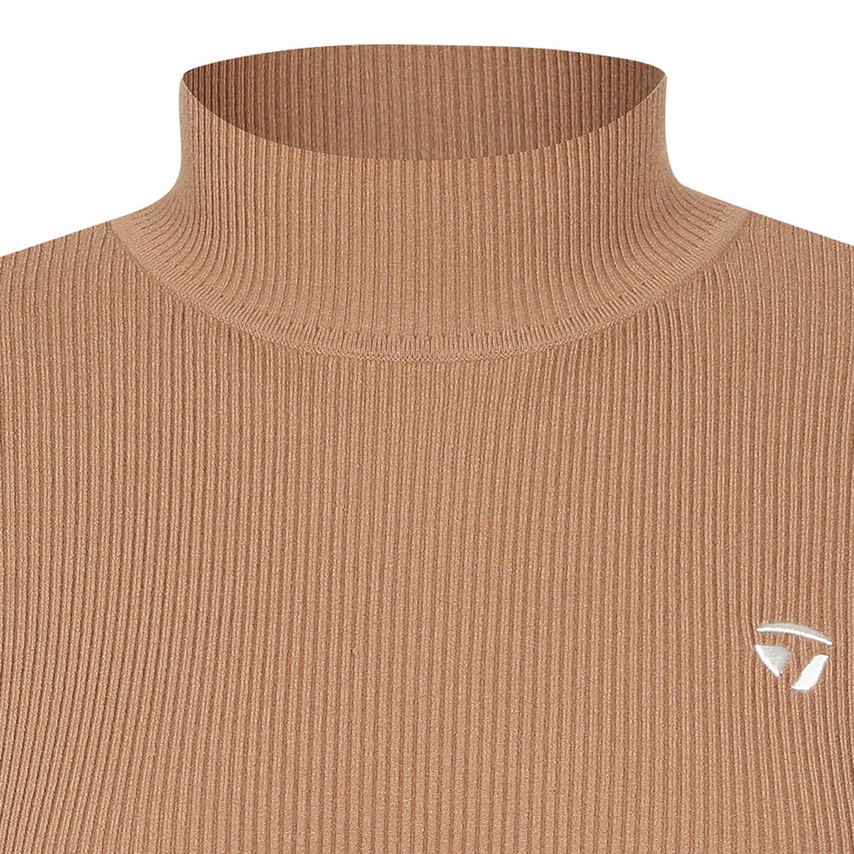 테일러메이드 어패럴(TAYLORMADE APPAREL) 26FW 여성 골지 하이넥 풀오버 니트 TS6-77HG22-509