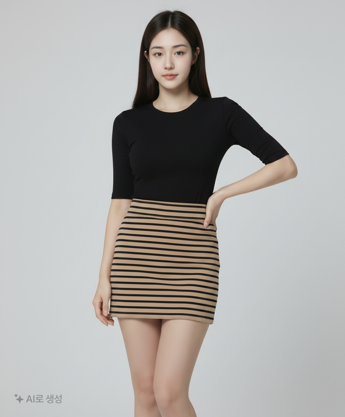 듀엘(DEWL) 미니스커트 55