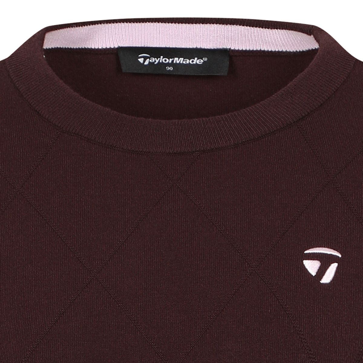 테일러메이드 어패럴(TAYLORMADE APPAREL) 26FW 여성 아가일 라운드 풀오버 니트 TS6-77HG21-420