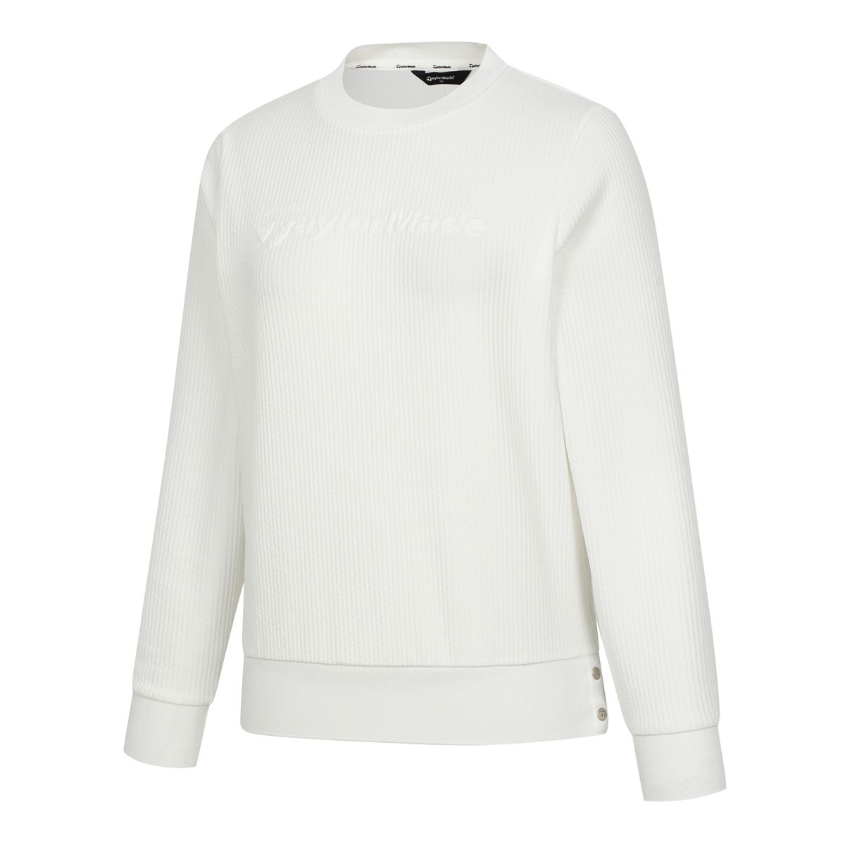 테일러메이드 어패럴(TAYLORMADE APPAREL) 26FW 여성 엠보 고주파 라운드 티셔츠 TT6-77HG43-101