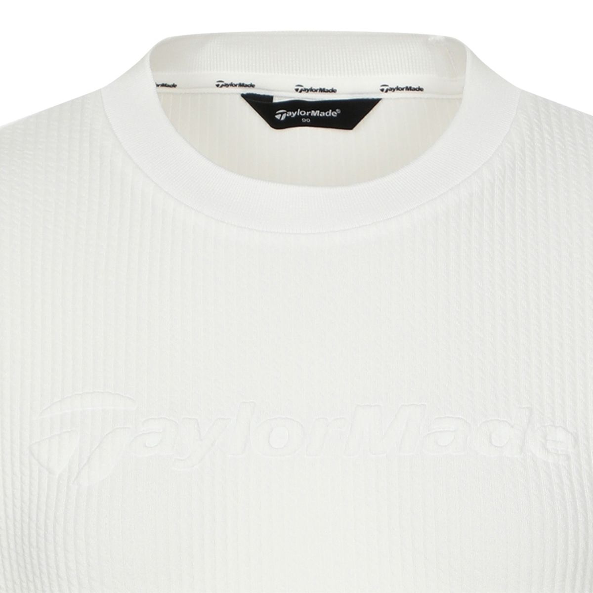 테일러메이드 어패럴(TAYLORMADE APPAREL) 26FW 여성 엠보 고주파 라운드 티셔츠 TT6-77HG43-101