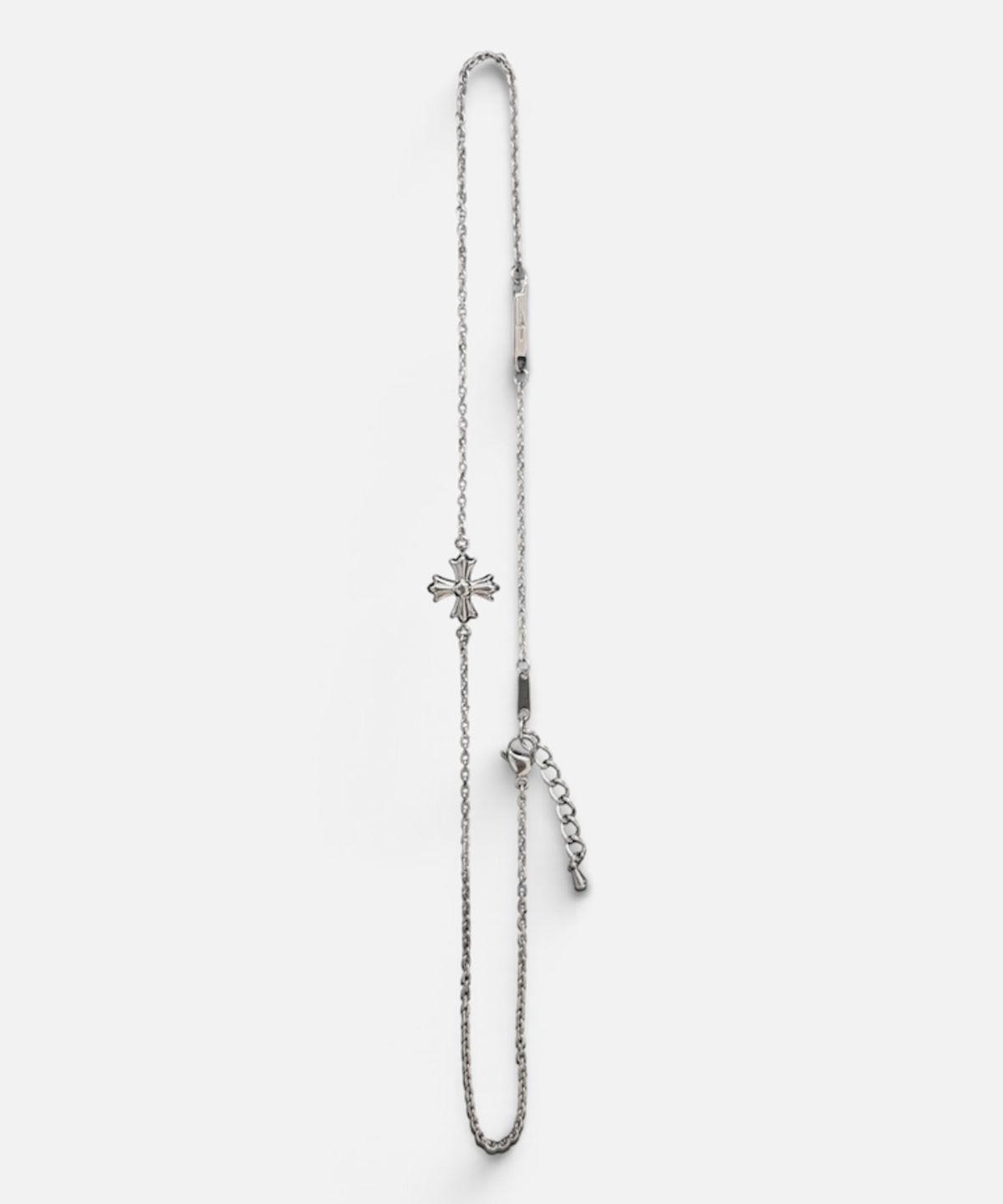 셉텐벌5(SEPTEMBER5) SIMPLE CROSS CHAIN NECKLACE