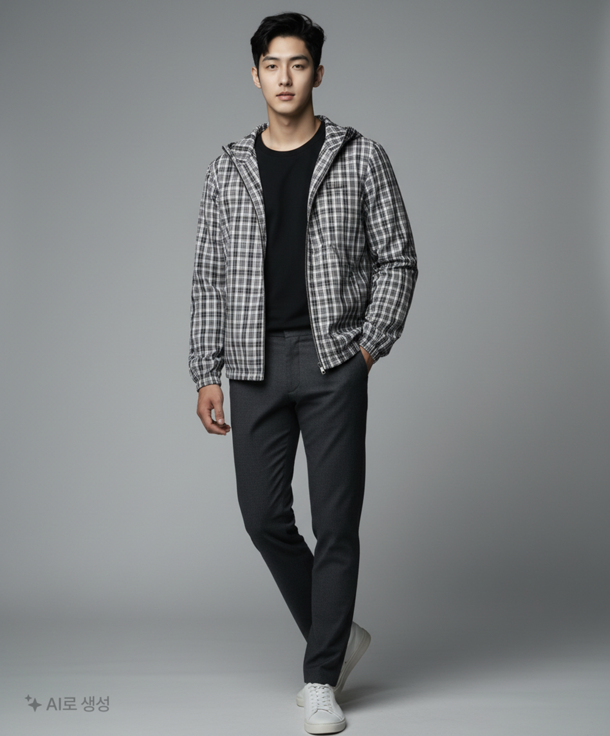 스파오(SPAO) 나일론/코치 재킷 M