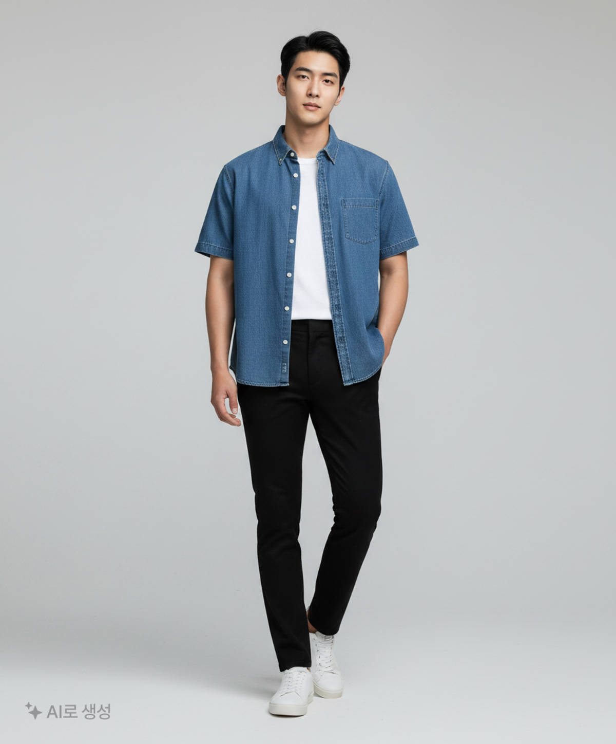 무신사 스탠다드(MUSINSA STANDARD) 캐주얼 셔츠 M
