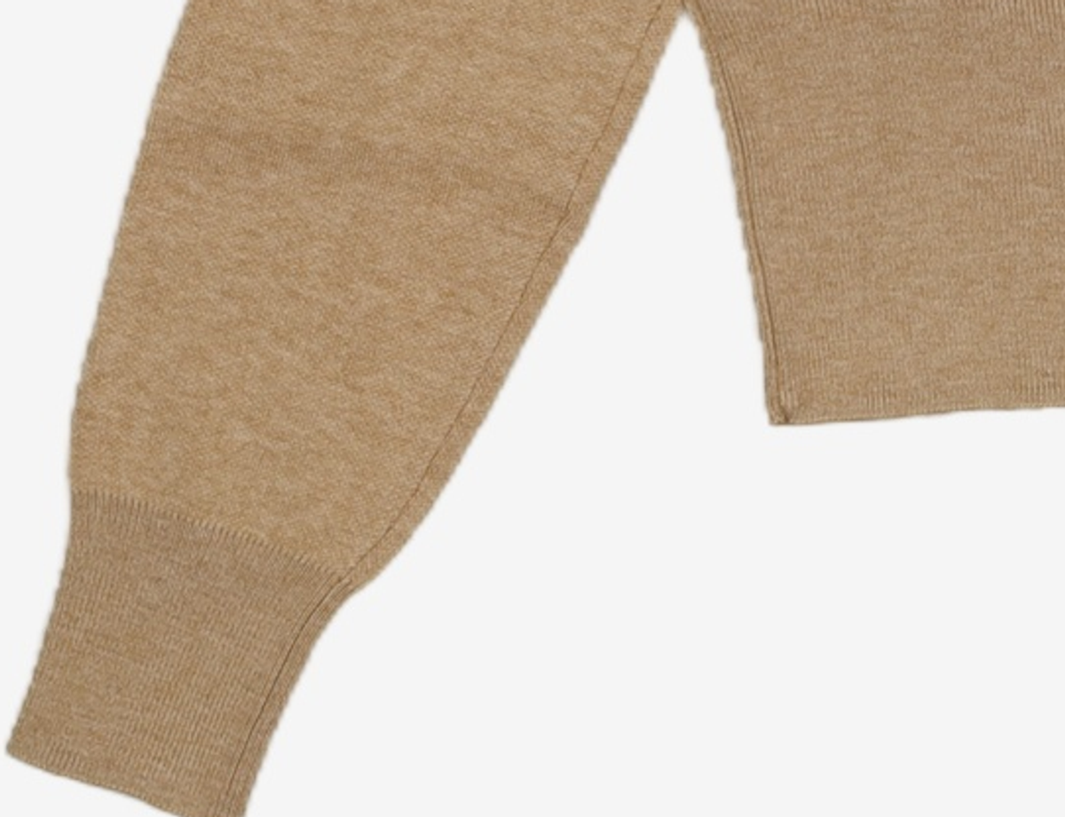 마리떼 프랑소와 저버(MARITHÉ + FRANҪOIS GIRBAUD) W CLASSIC LOGO CROP KNIT beige OS