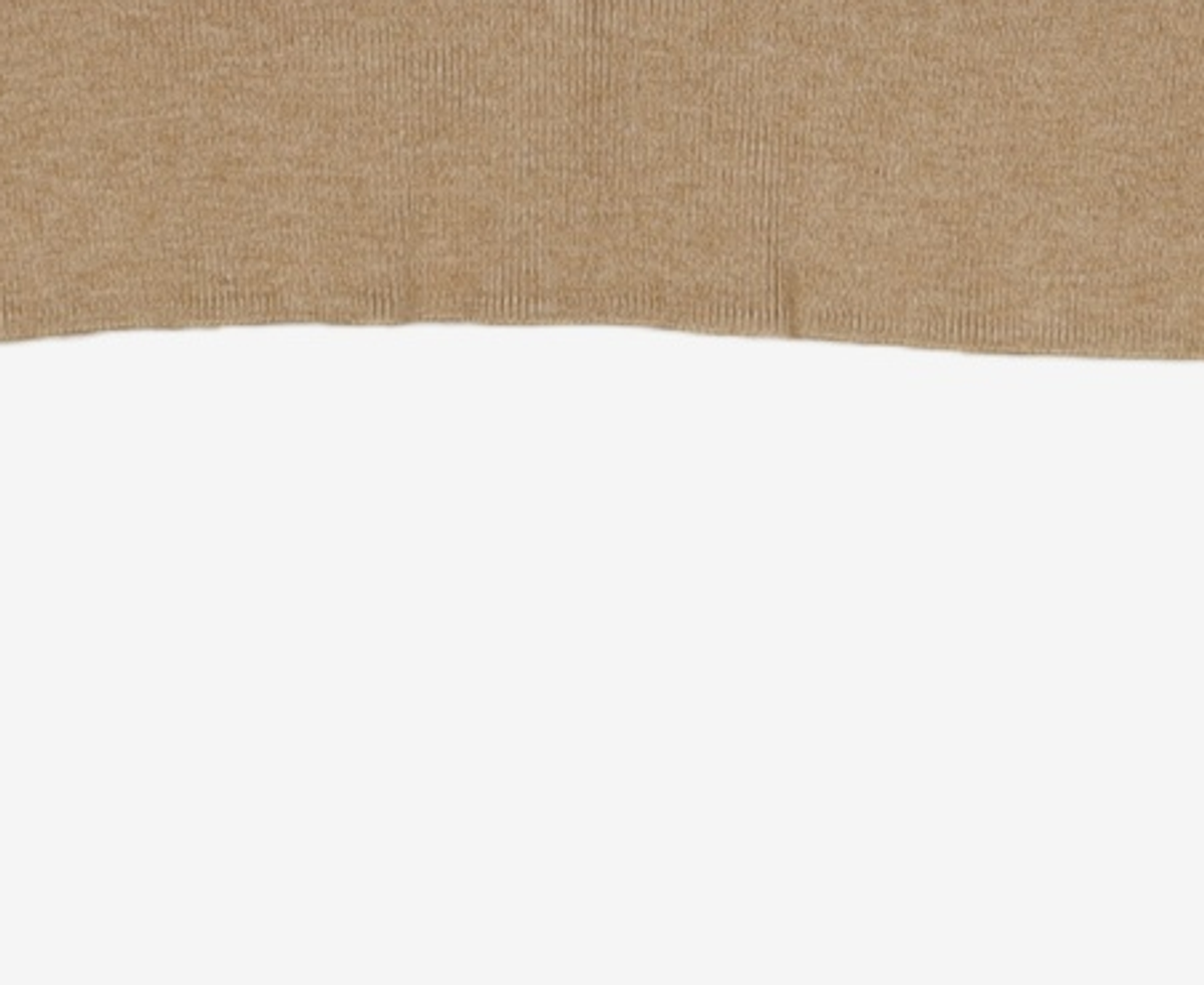 마리떼 프랑소와 저버(MARITHÉ + FRANҪOIS GIRBAUD) W CLASSIC LOGO CROP KNIT beige OS