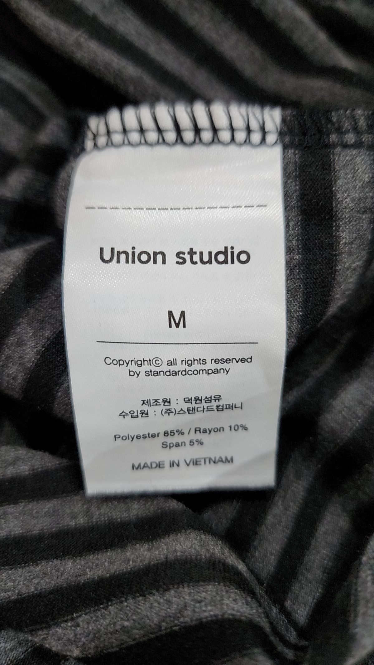 유니온스튜디오(UNIONSTUDIO) 반소매 티셔츠 M