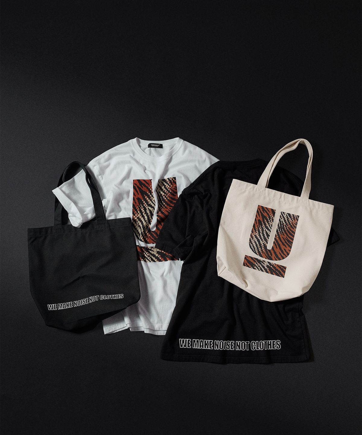 언더커버(UNDERCOVER) (U) 서울 1주년 익스클루시브 UC2F9B02 토트백 화이트 SEOUL 1 YEAR ANNIVERSARY TOTE BAG WHITE