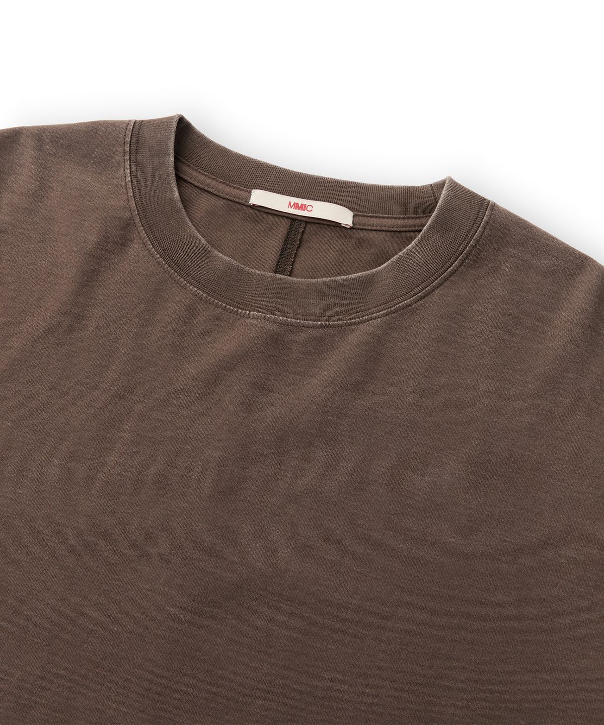 엠엠아이씨(MMIC) [REGULAR FIT] VEIL LONG SLEEVE (BROWN)