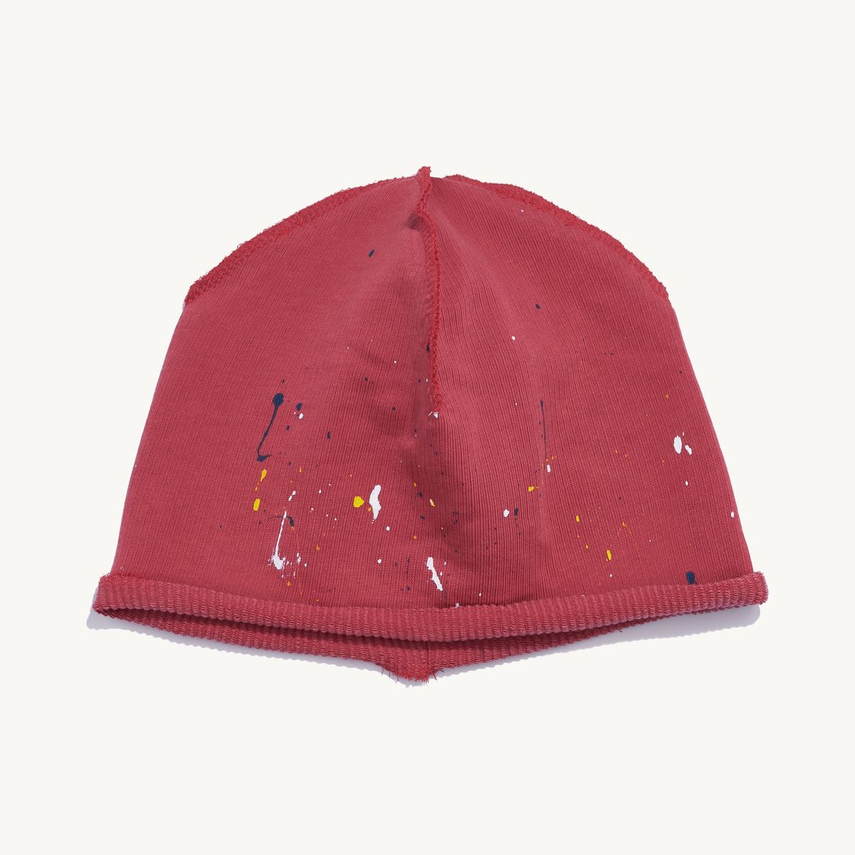 낫뉴(NOT NEW) Reversible Painting Beanie Red