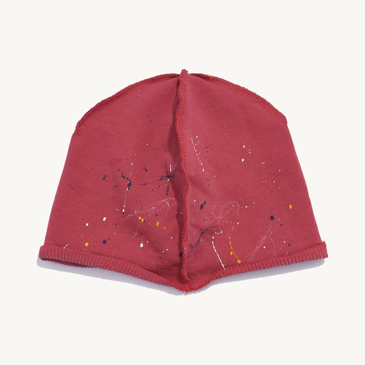 낫뉴(NOT NEW) Reversible Painting Beanie Red