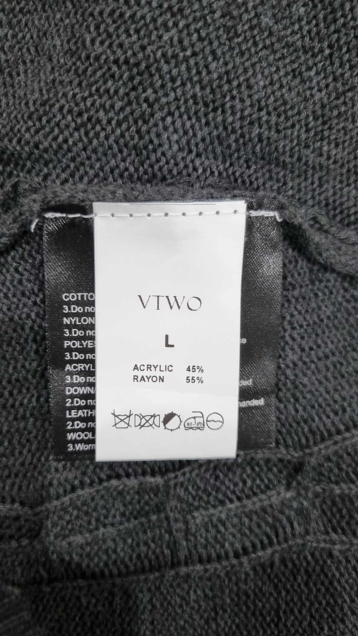 브이투(VTWO) 니트/스웨터 L