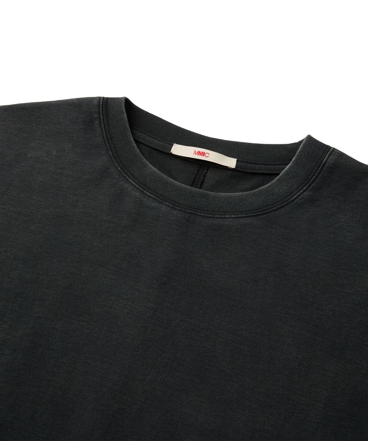엠엠아이씨(MMIC) [REGULAR FIT] VEIL LONG SLEEVE (BLACK)