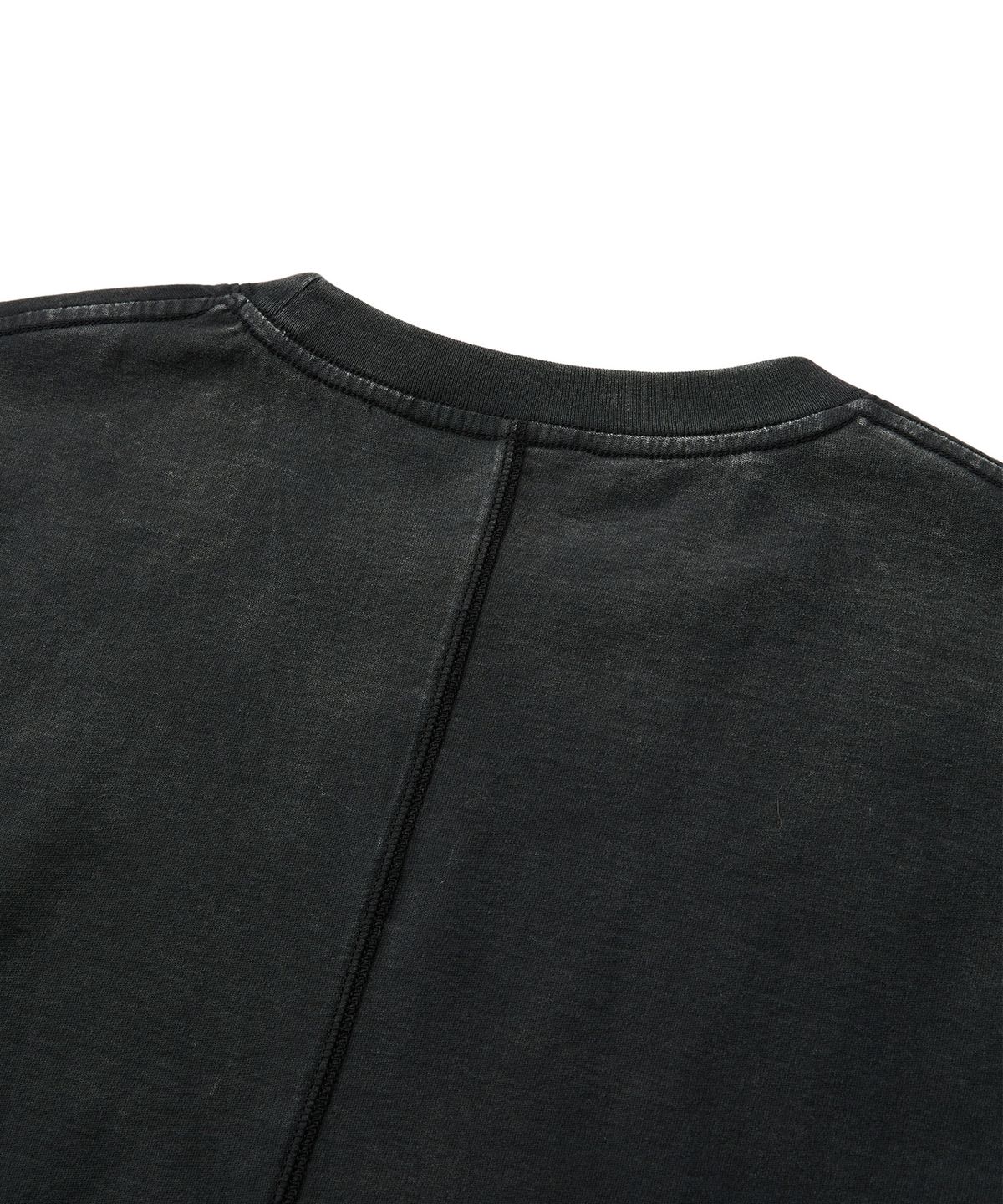 엠엠아이씨(MMIC) [REGULAR FIT] VEIL LONG SLEEVE (BLACK)