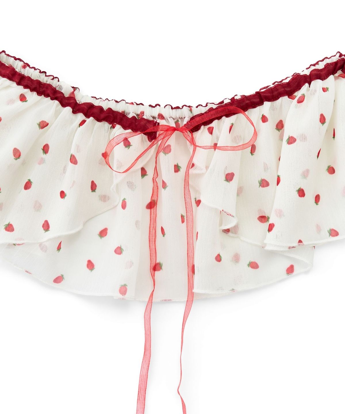 카이 샤오(KAIY XIAO) Strawberry Garden Layered Lace