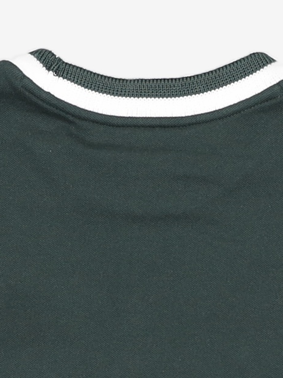 라코스테(LACOSTE) 여성 슬림핏 티핑 반팔 티셔츠 [다크그린] 36