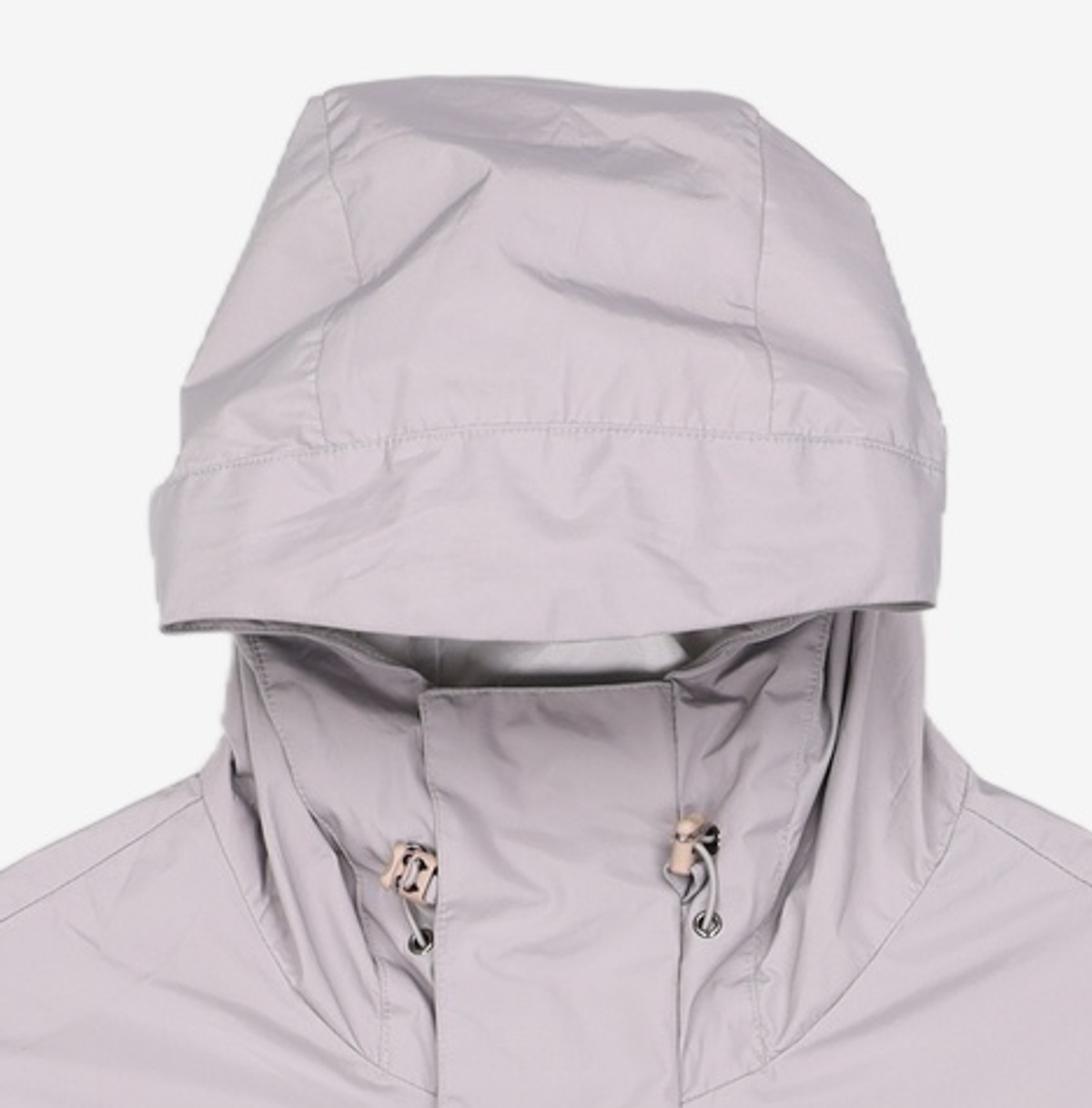 토피(TOFFEE) 하이넥 윈드브레이커 (LIGHT GREY) L
