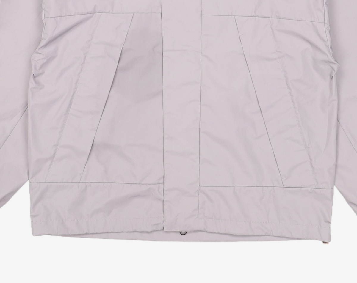 토피(TOFFEE) 하이넥 윈드브레이커 (LIGHT GREY) L
