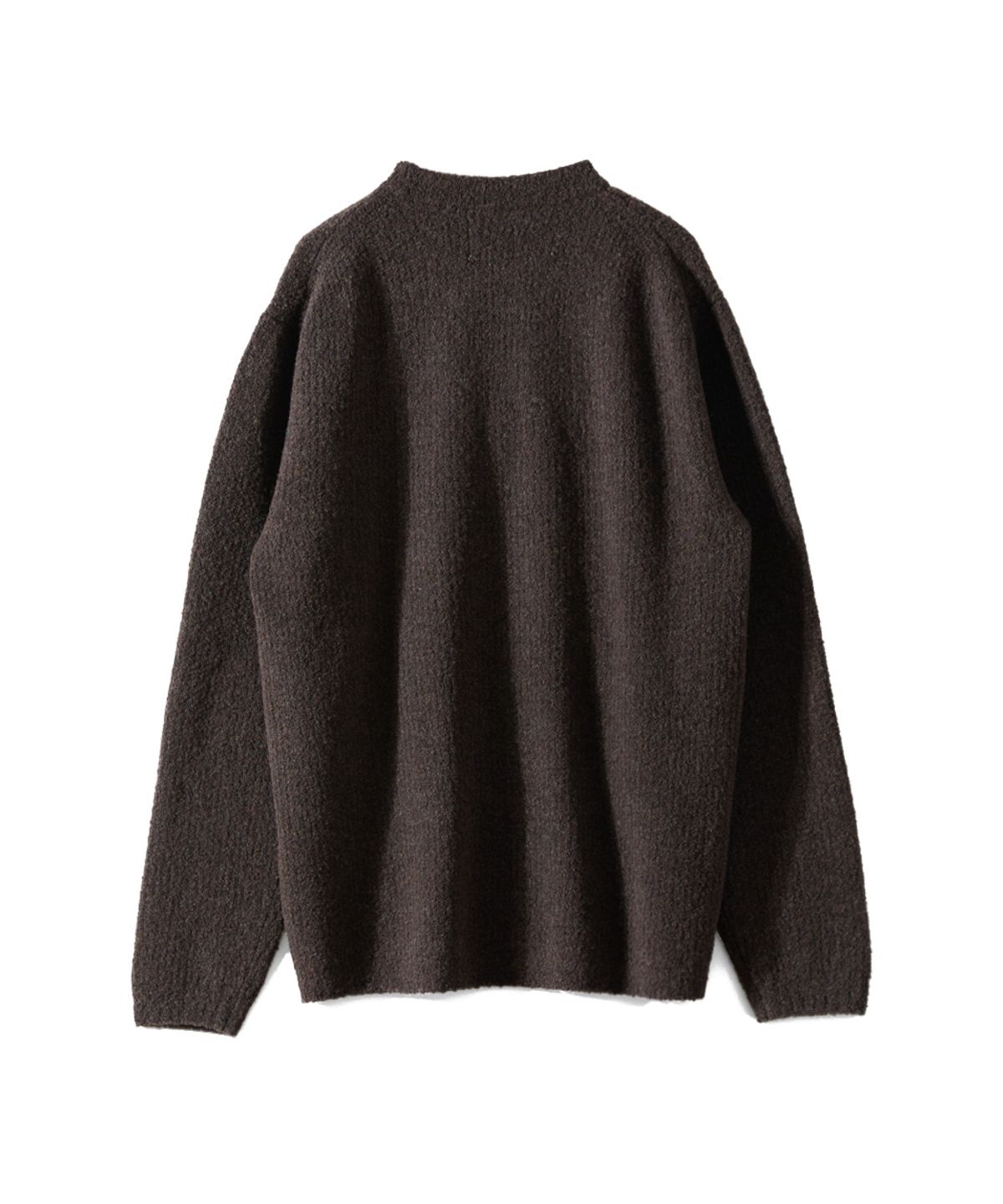 홀리선(HORLISUN) Northyork Boucle Crewneck Knit Multi Demitasse