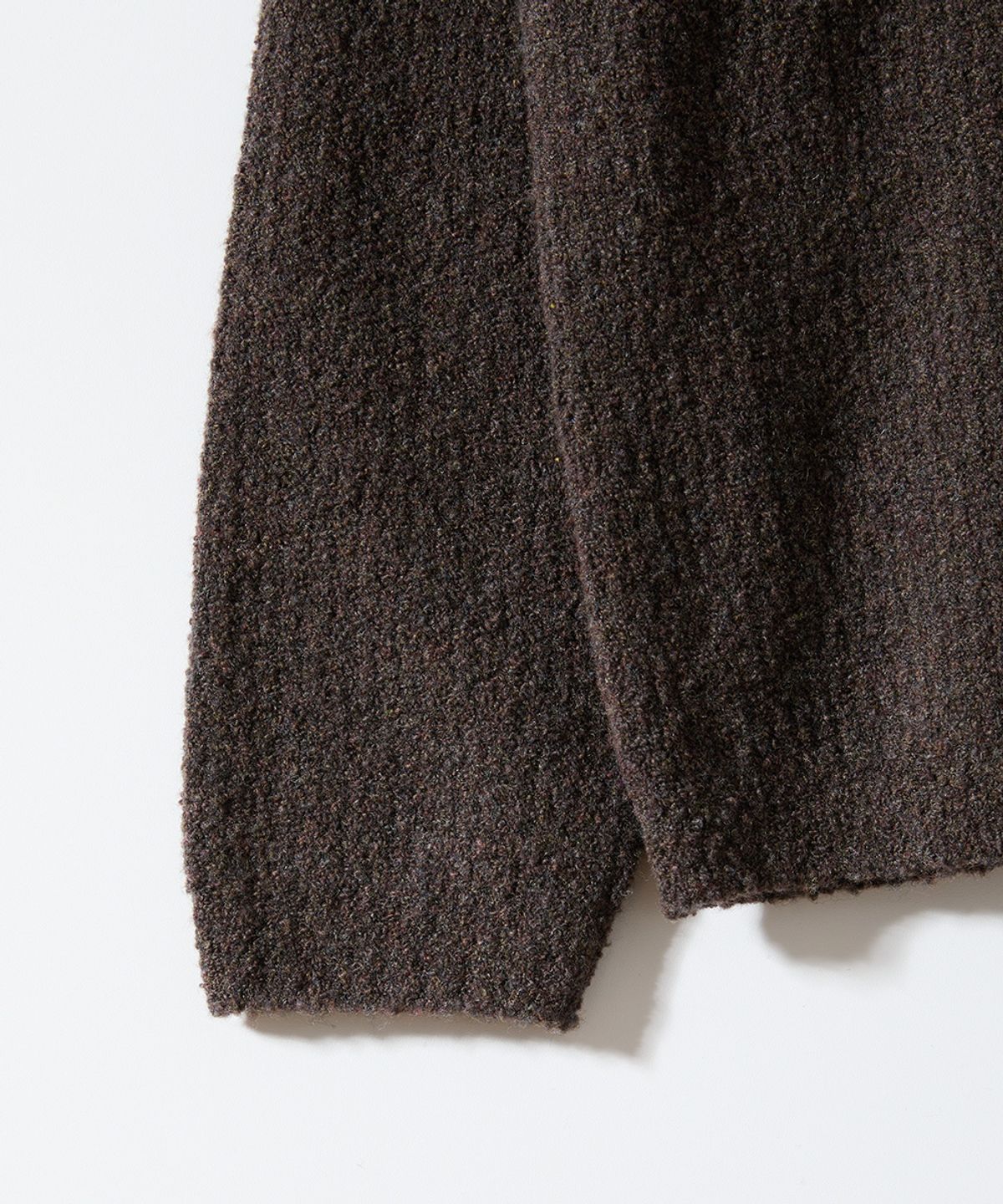 홀리선(HORLISUN) Northyork Boucle Crewneck Knit Multi Demitasse