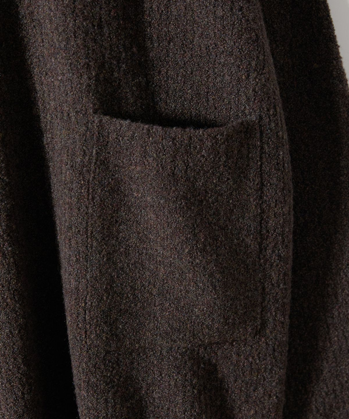 홀리선(HORLISUN) Northyork Boucle Crewneck Knit Multi Demitasse