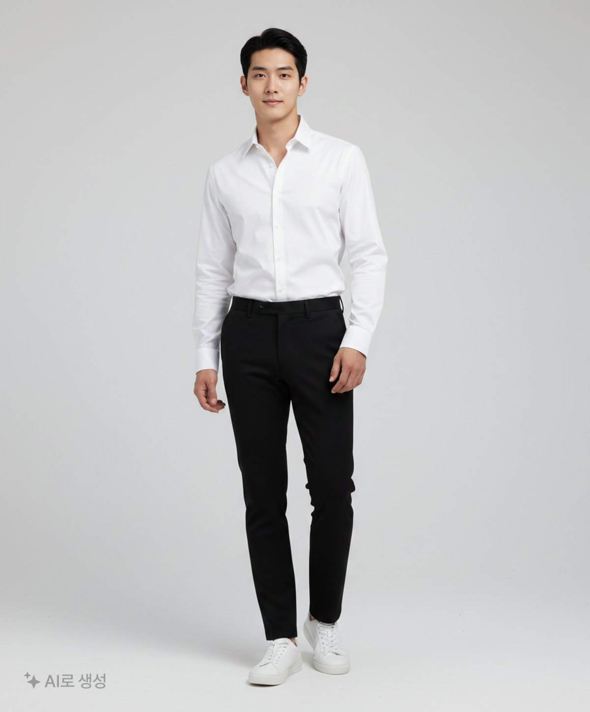 무신사 스탠다드(MUSINSA STANDARD) 릴렉스드 린넨 라이크 셔츠  [화이트] M