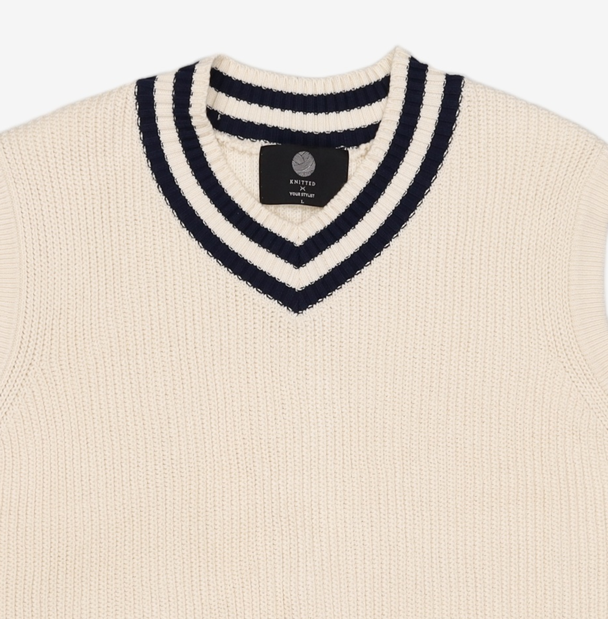니티드(KNITTED) 베스트 L