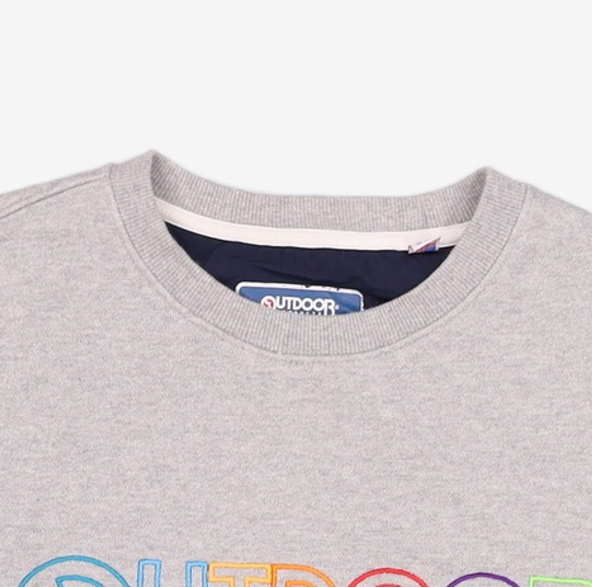 아웃도어 프로덕츠(OUTDOOR PRODUCTS) 레인보우 로고 크루넥 RAINBOW LOGO CREWNECK M