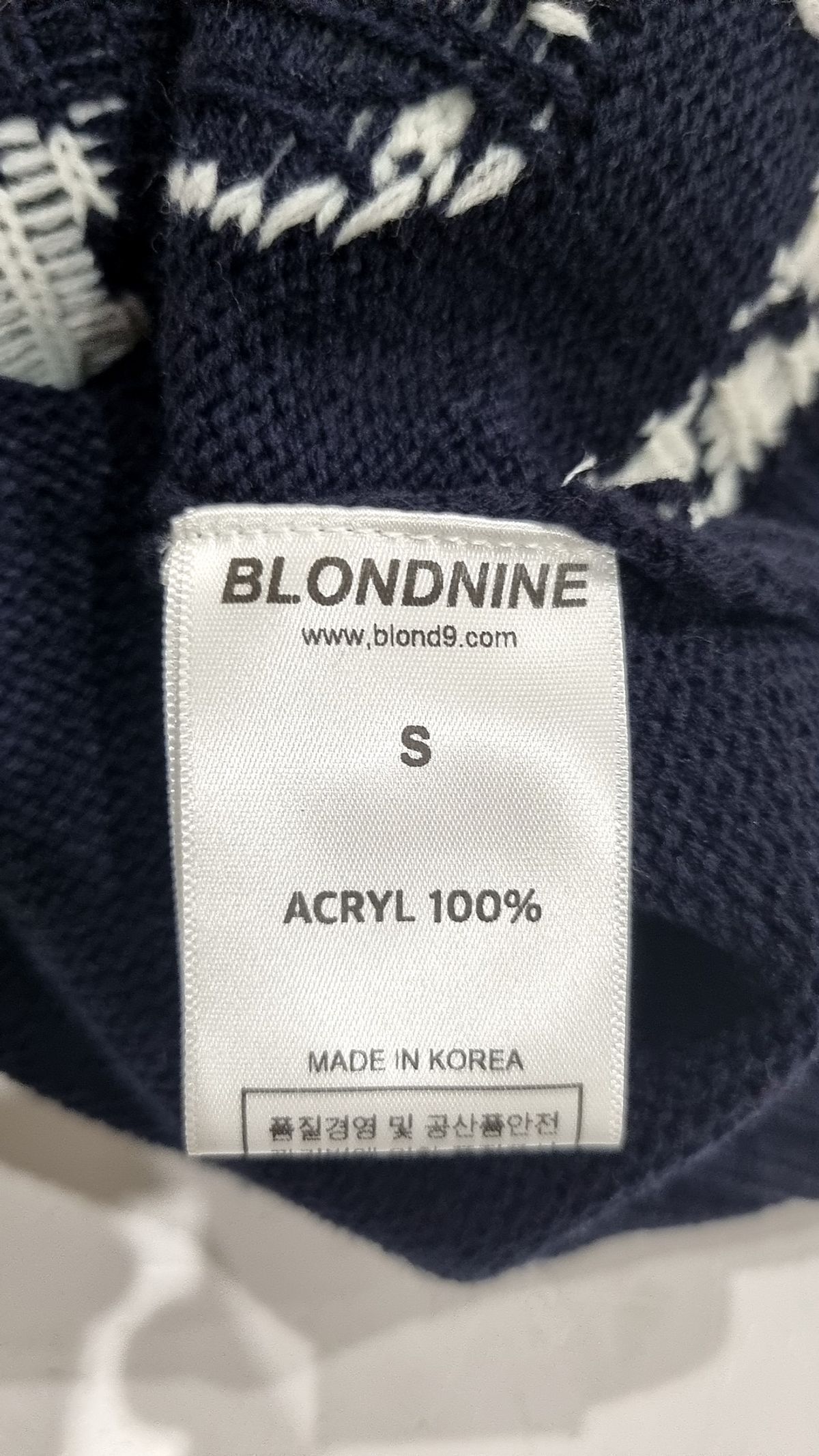 블론드나인(BLOND9) 카디건 S