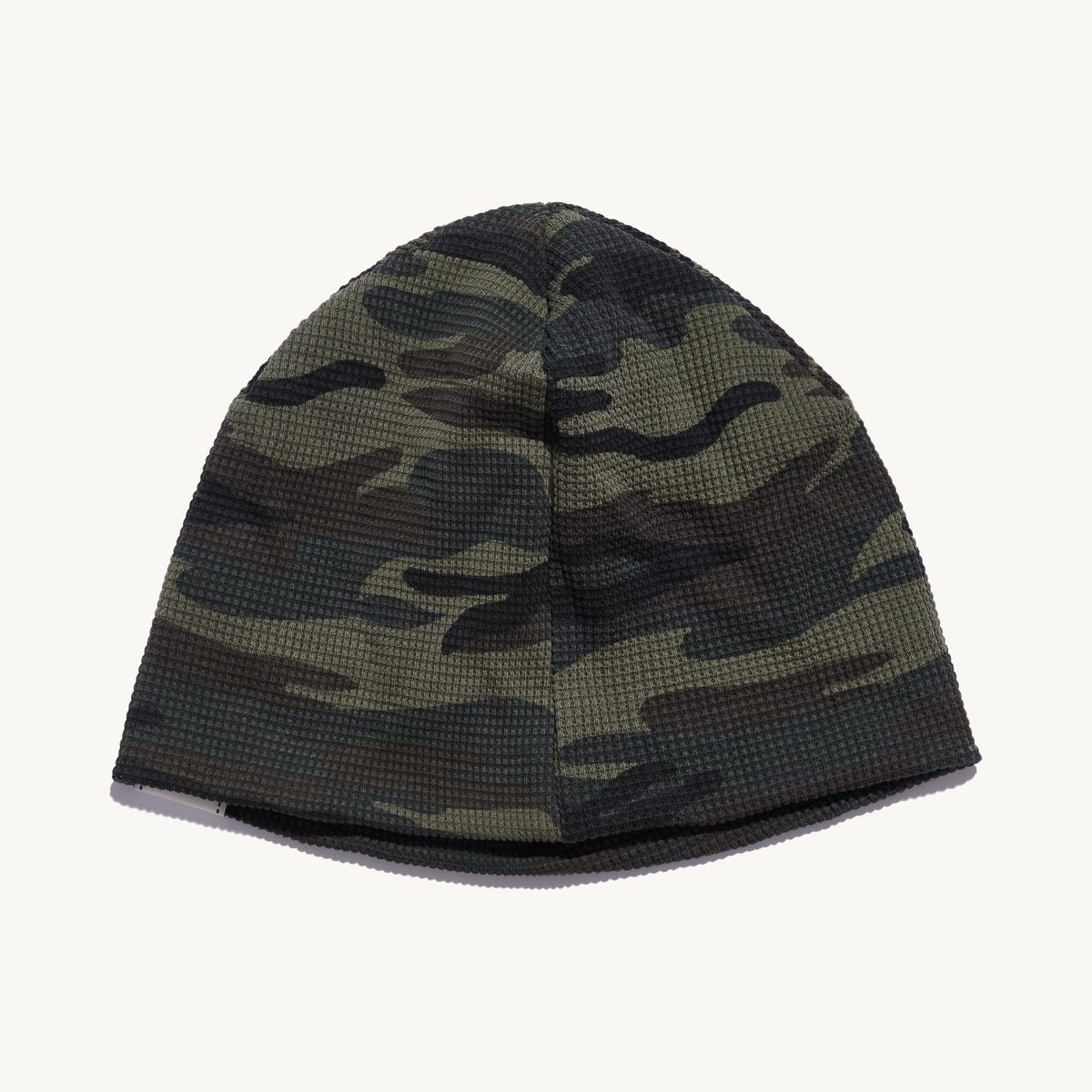 낫뉴(NOT NEW) nn Label Pattern Beanie Camo Green