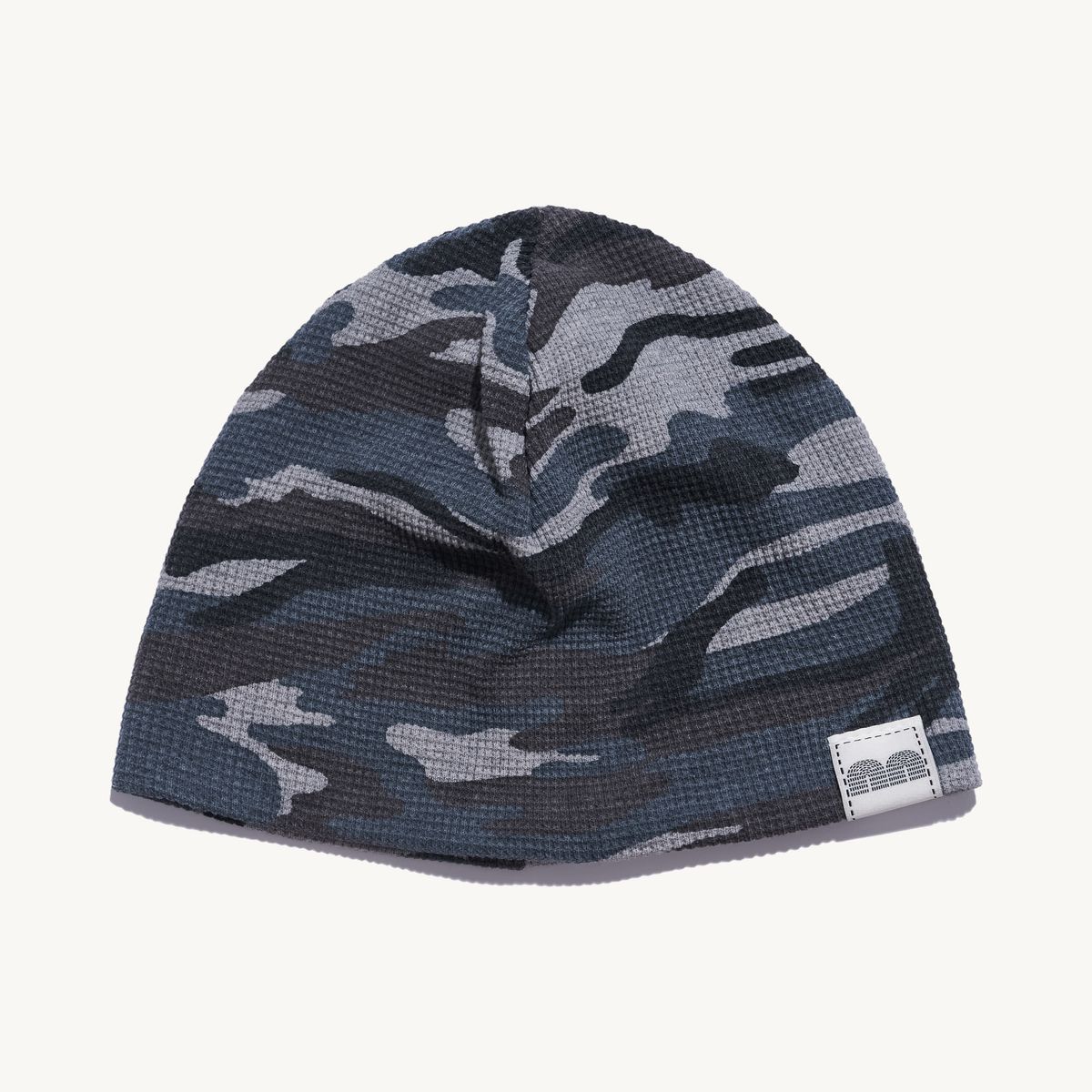 낫뉴(NOT NEW) nn Label Pattern Beanie Camo Navy