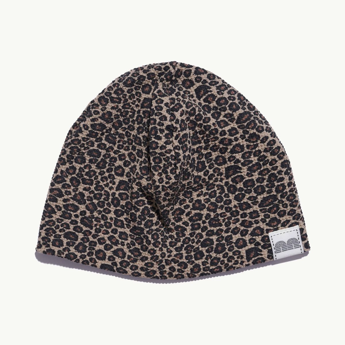 낫뉴(NOT NEW) nn Label Pattern Beanie Tiger Brown