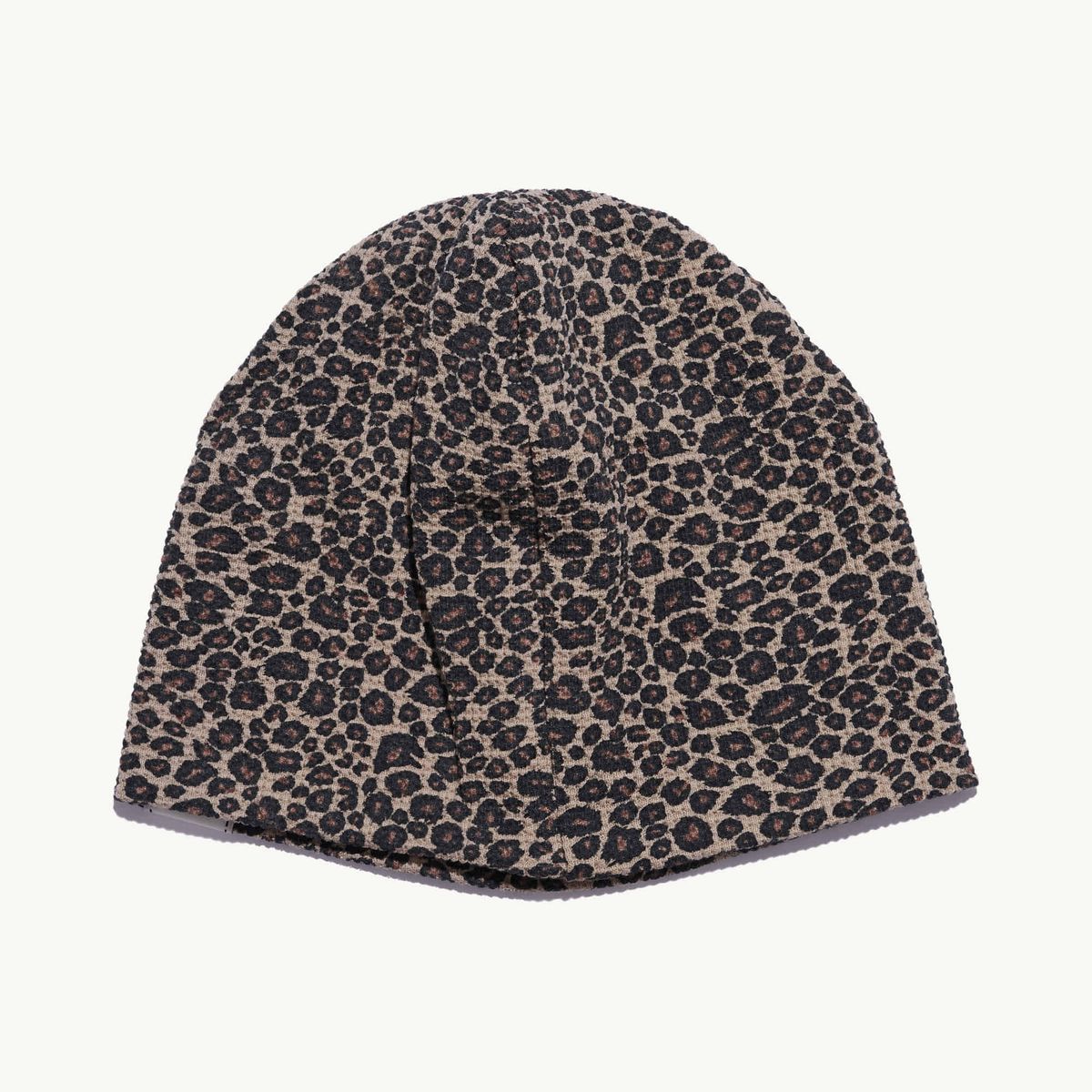 낫뉴(NOT NEW) nn Label Pattern Beanie Tiger Brown