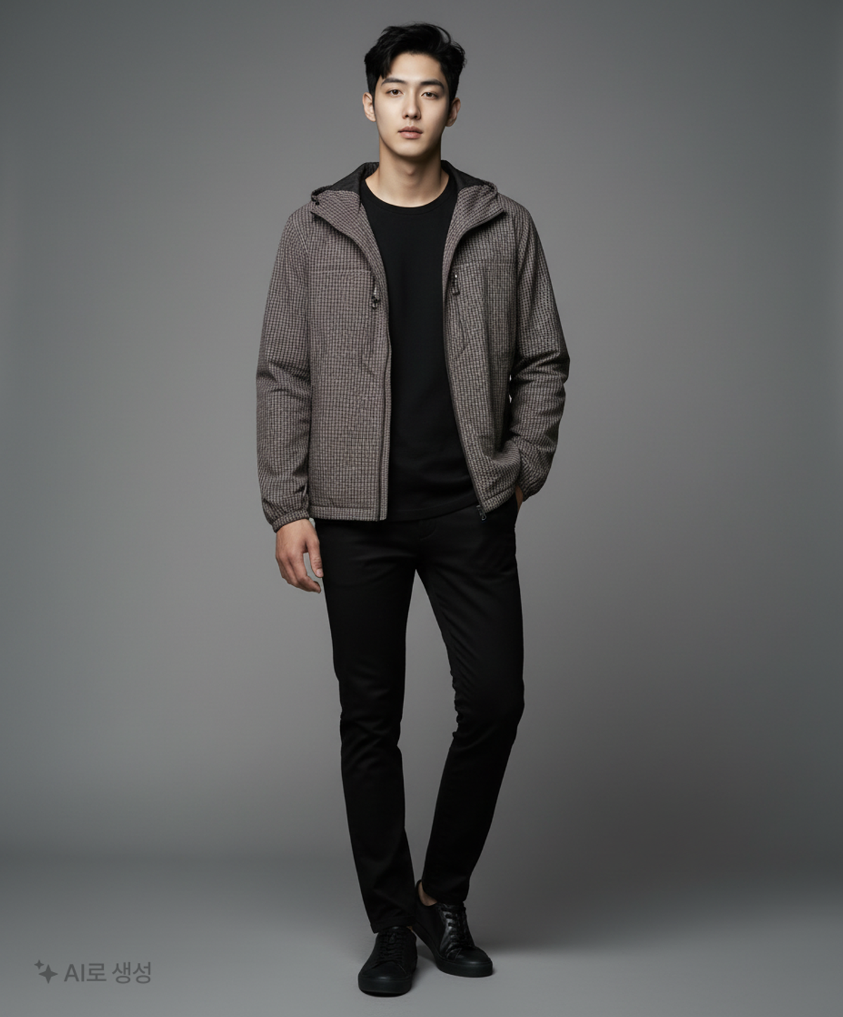 스파오(SPAO) 나일론/코치 재킷 L