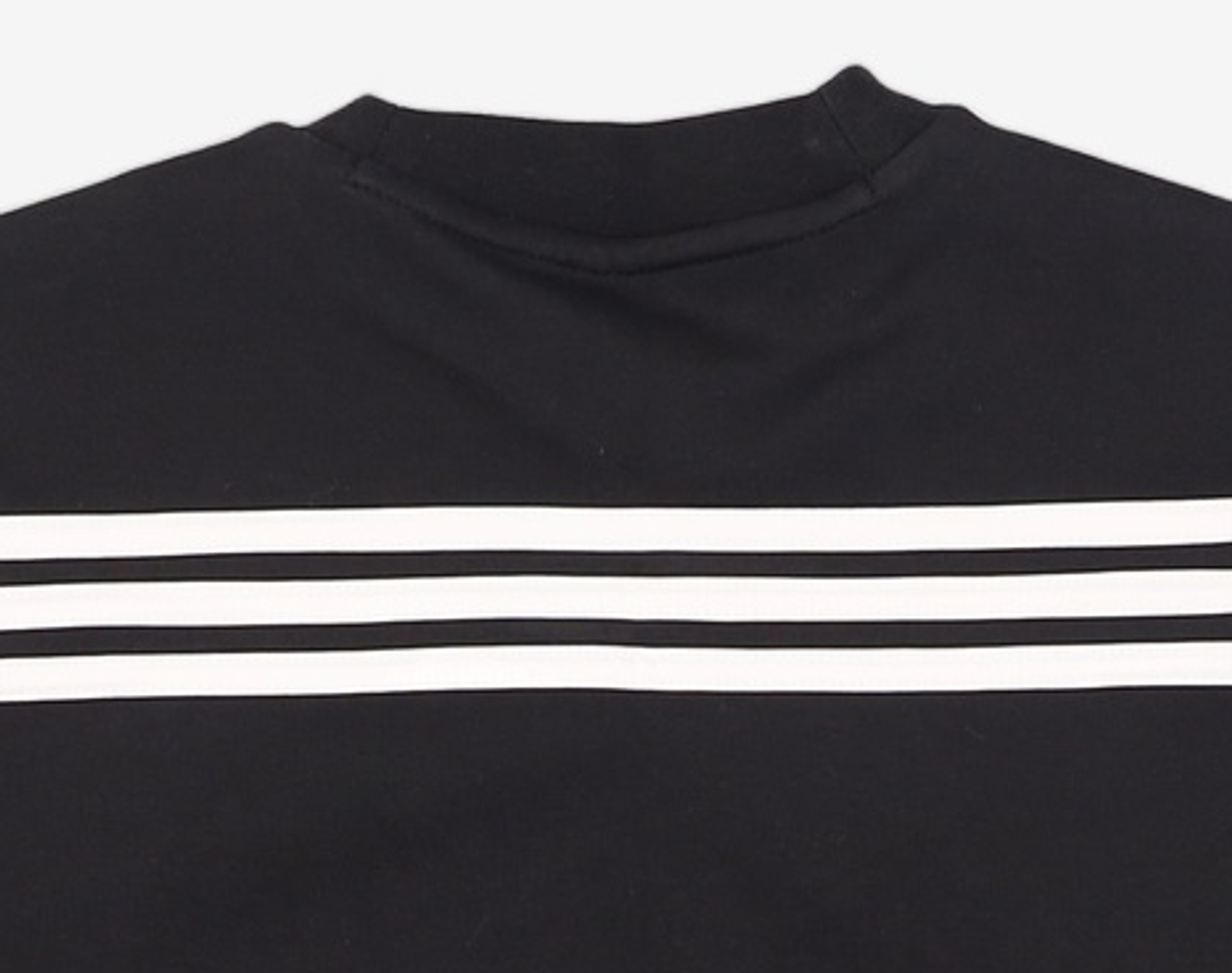 아디다스(ADIDAS) M 머스트해브 3S 크루티 - 블랙:화이트 / DX7654 XL