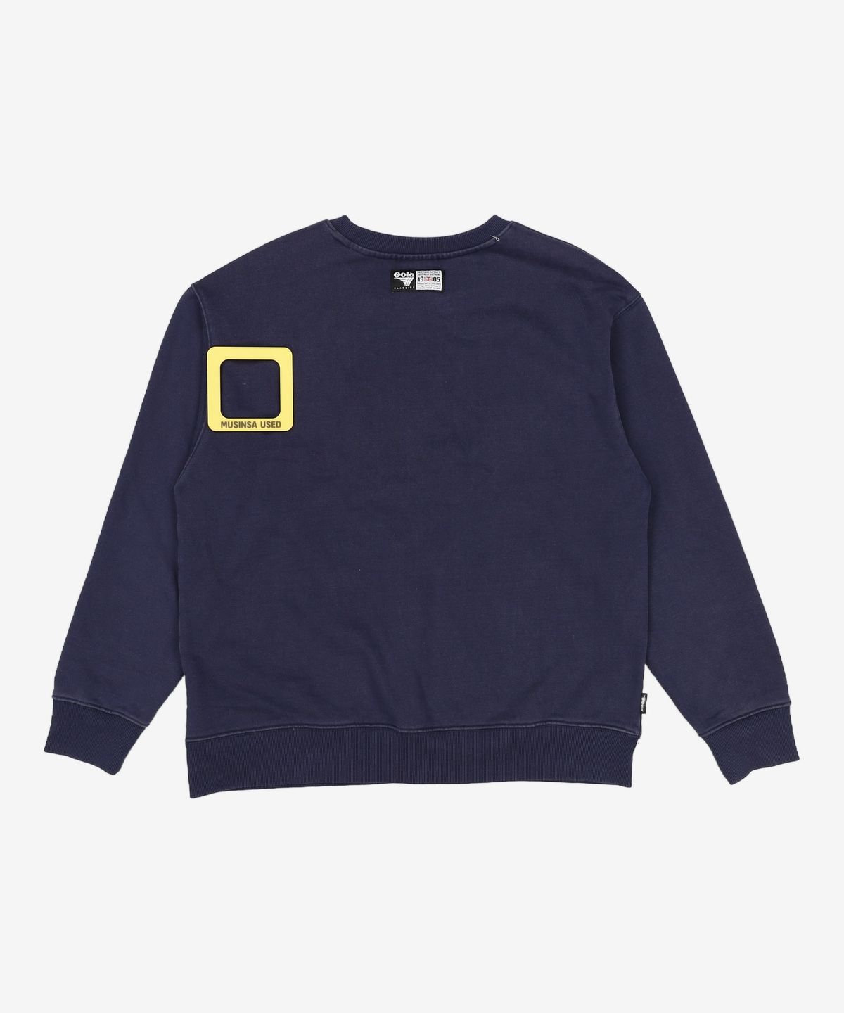 골라(GOLA) BIG LOGO CREWNECK SWEATSHIRTS [NAVY] L