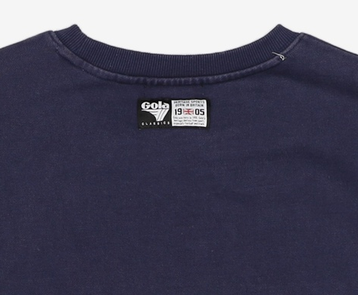골라(GOLA) BIG LOGO CREWNECK SWEATSHIRTS [NAVY] L