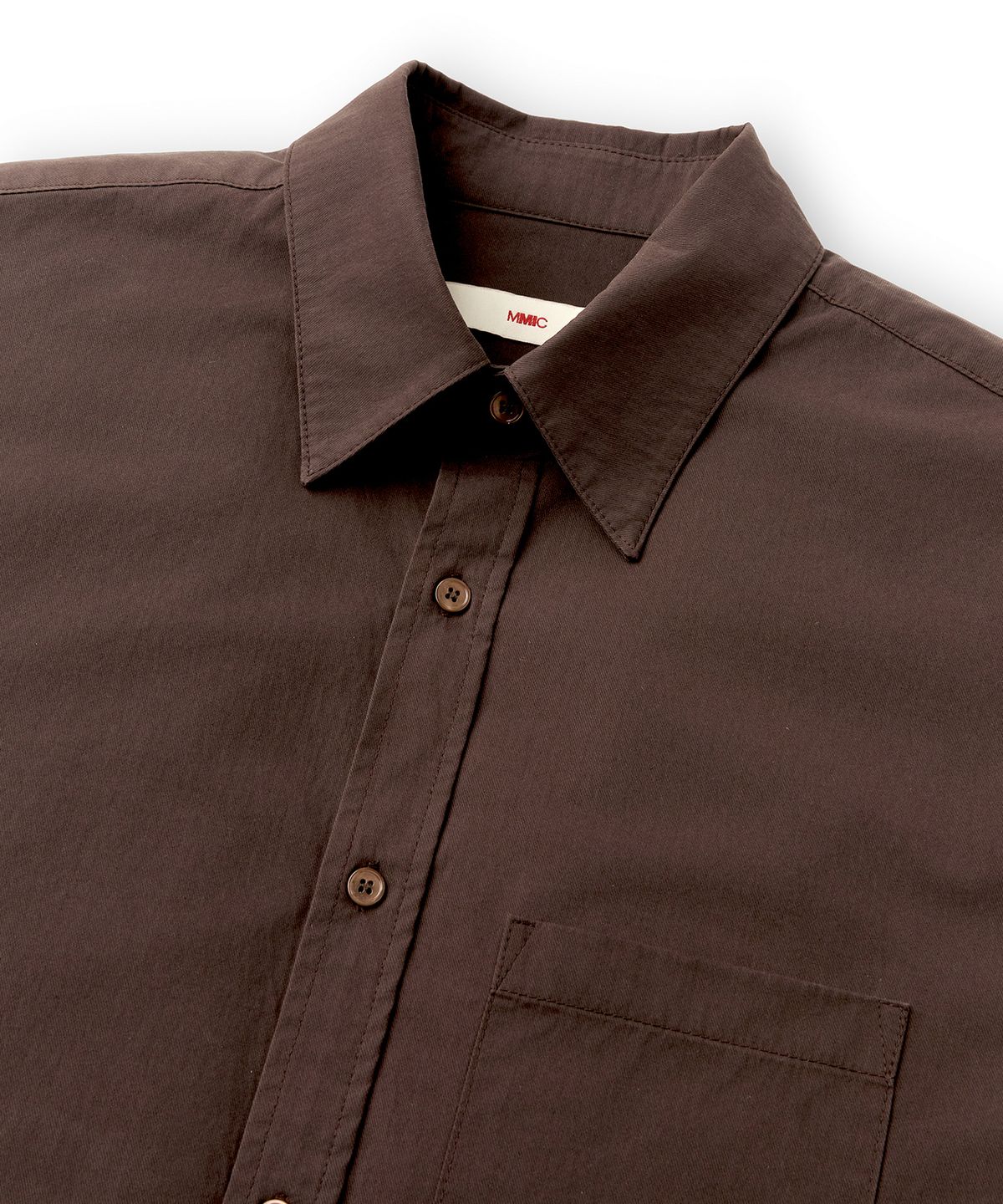 엠엠아이씨(MMIC) SURFACE SHIRT (BROWN)
