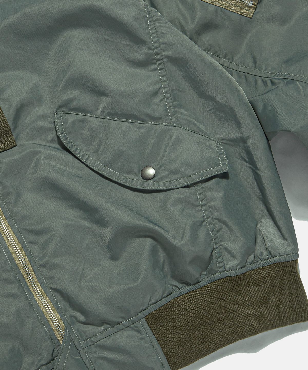 에스피오나지(ESPIONAGE) L-2B Flight Jacket Sage