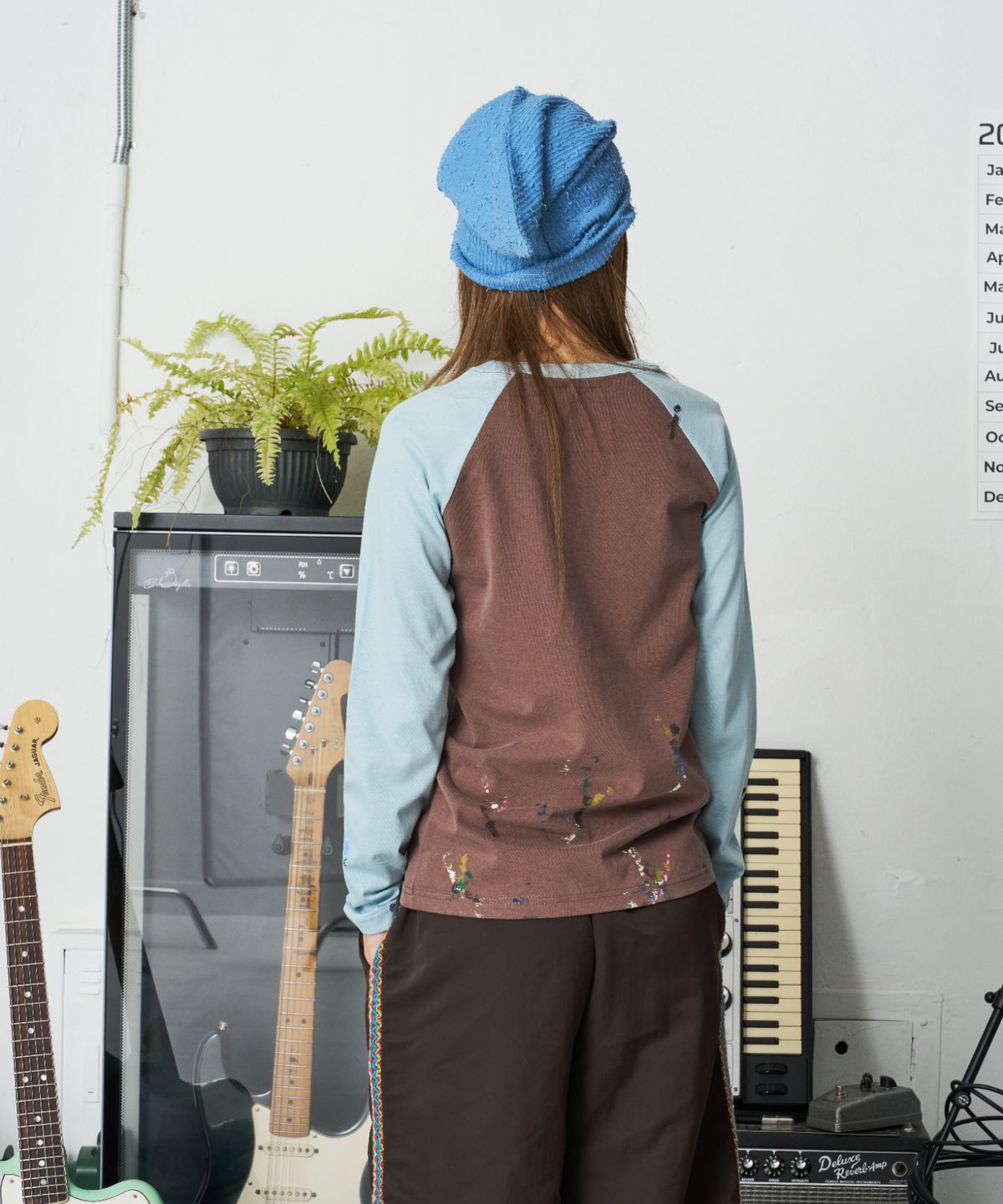 낫뉴(NOT NEW) Boucle Tail Beanie Sky Blue