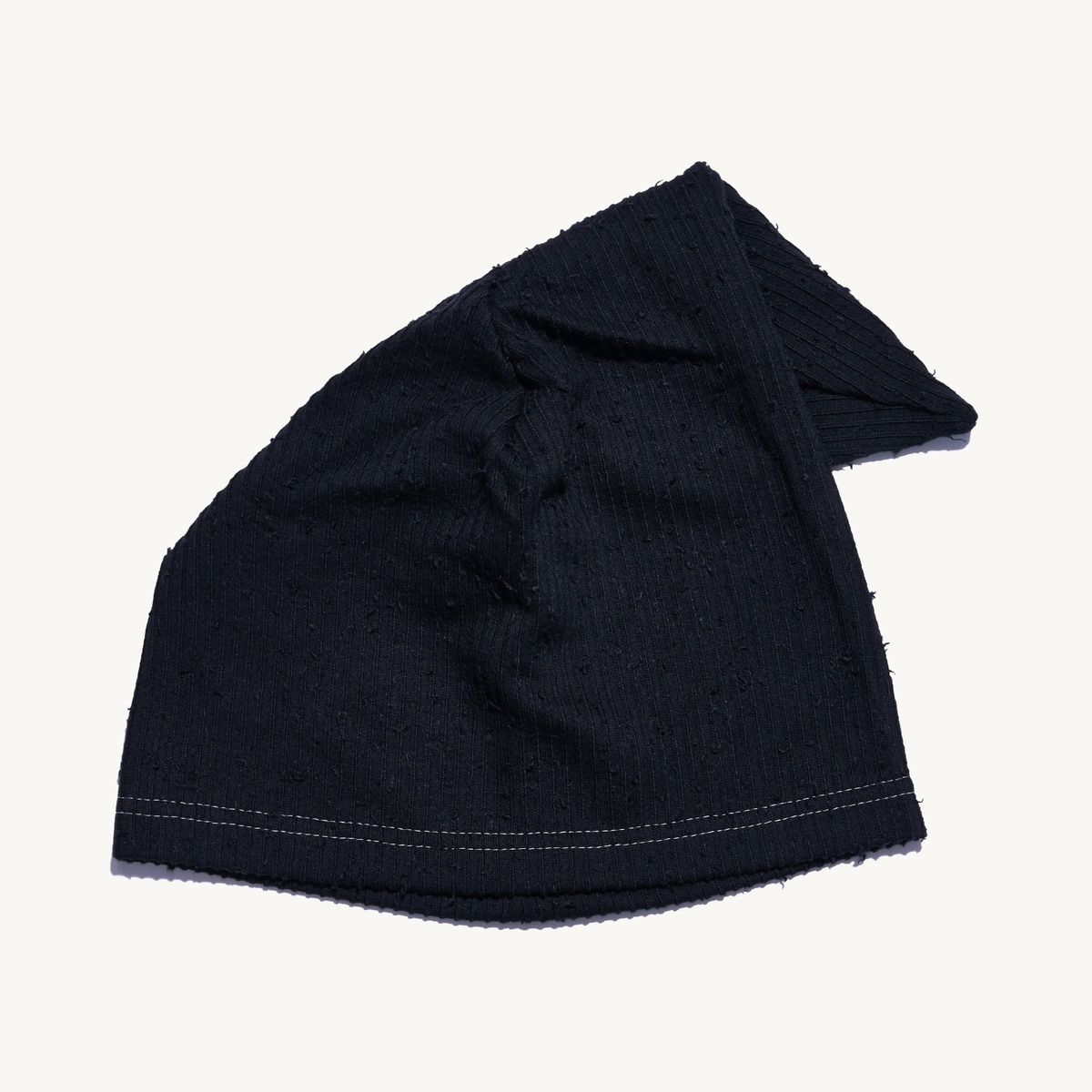 낫뉴(NOT NEW) Boucle Tail Beanie Black