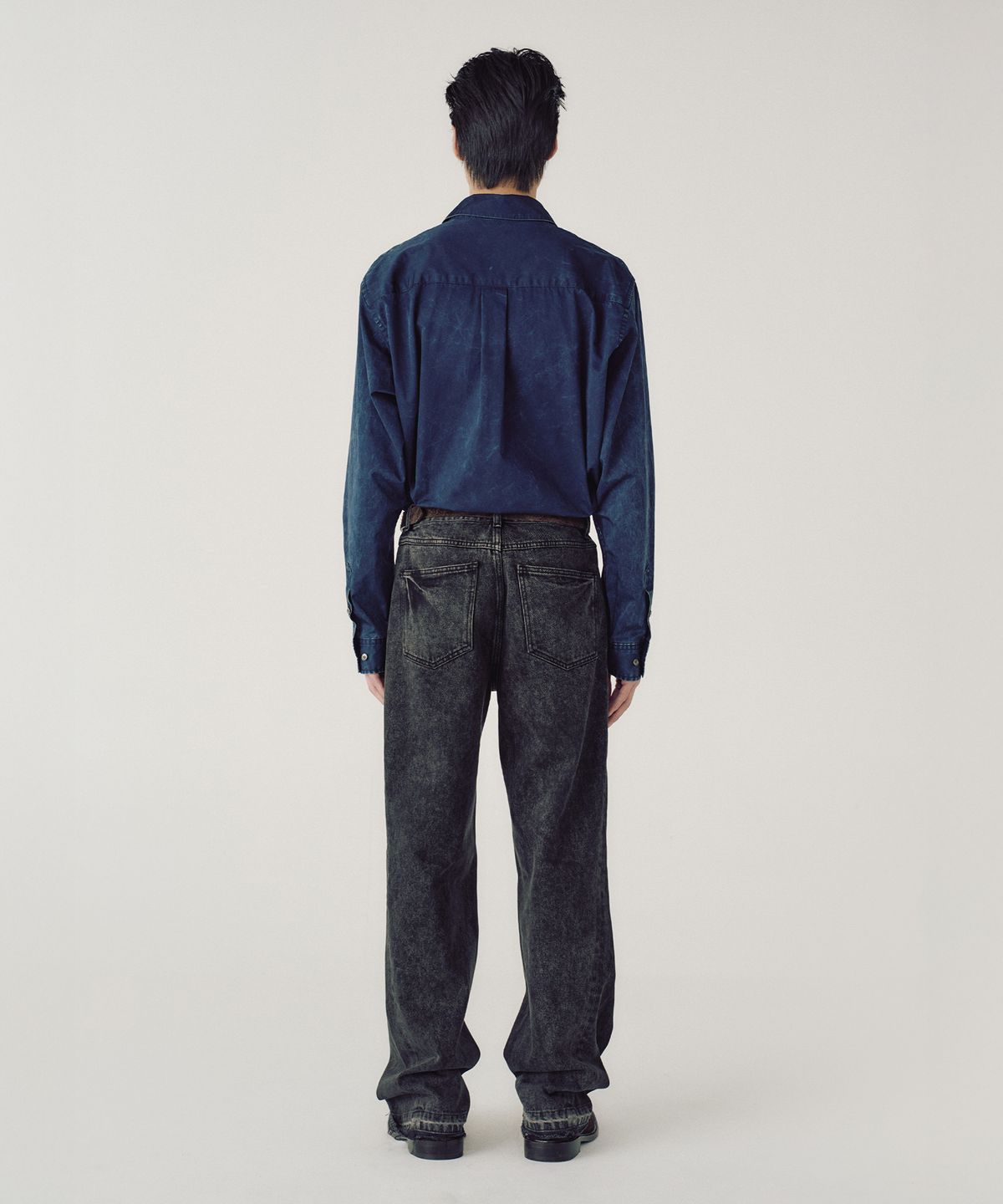 엠엠아이씨(MMIC) FADE STATE SHIRT (NAVY)