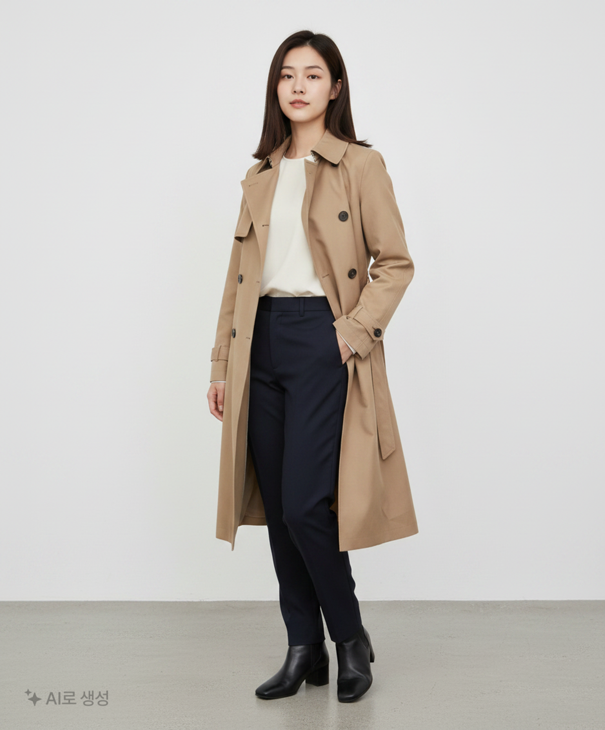 인사일런스(INSILENCE) 봄 가을 코트 L