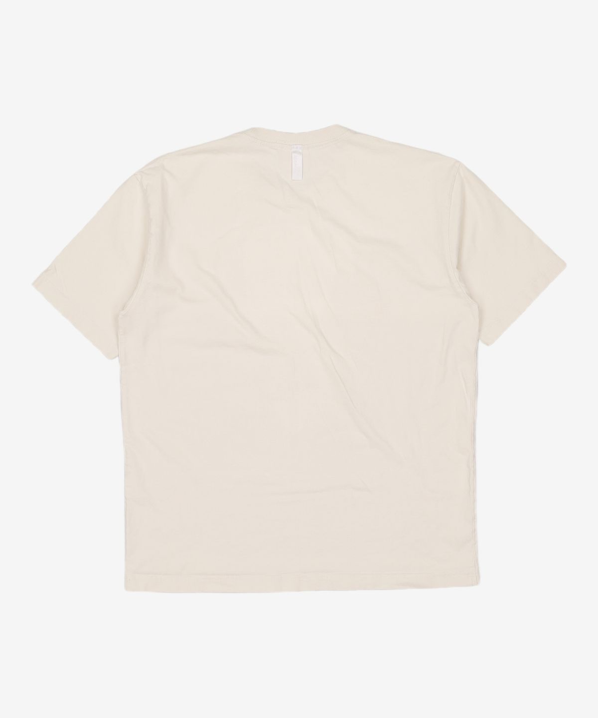 노매뉴얼(NOMANUAL) 3T ARCH LOGO T-SHIRT - CREAM L